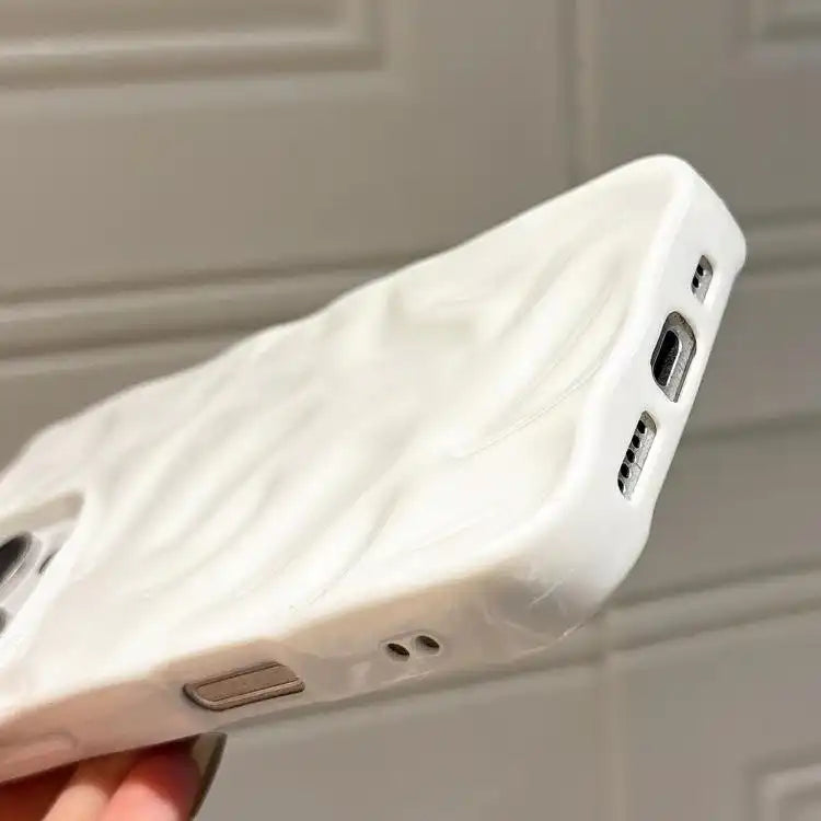 Meteorite Texture Solid Color Glaze TPU Phone Case