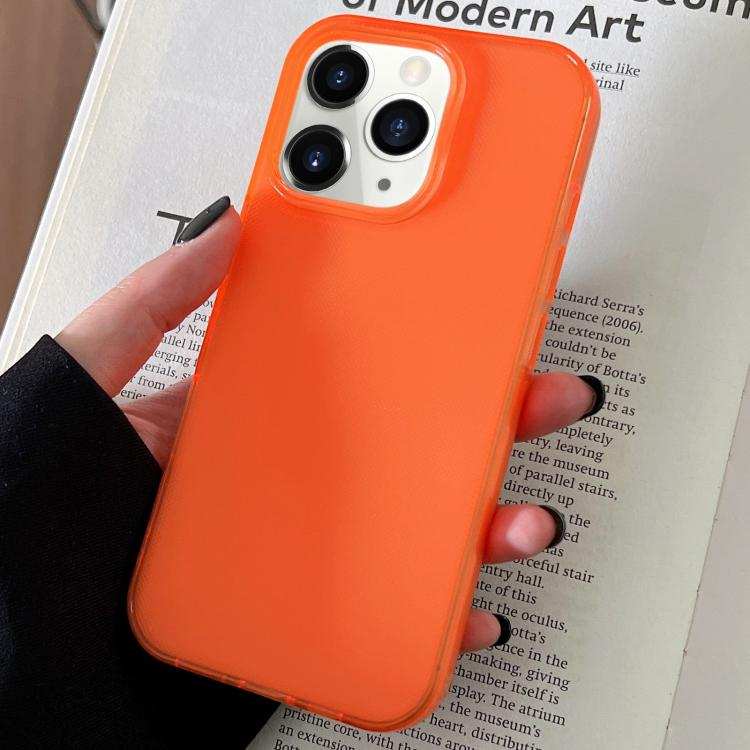 Transparent Comfortable Frosted TPU Phone Case