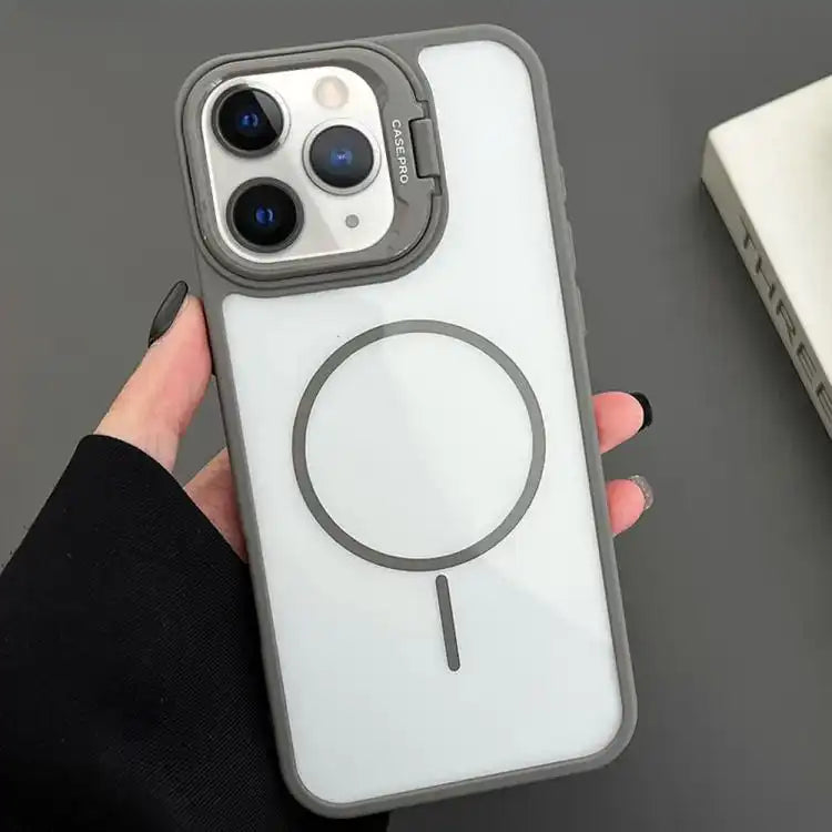 PC Lens Holder MagSafe Magnetic Phone Case