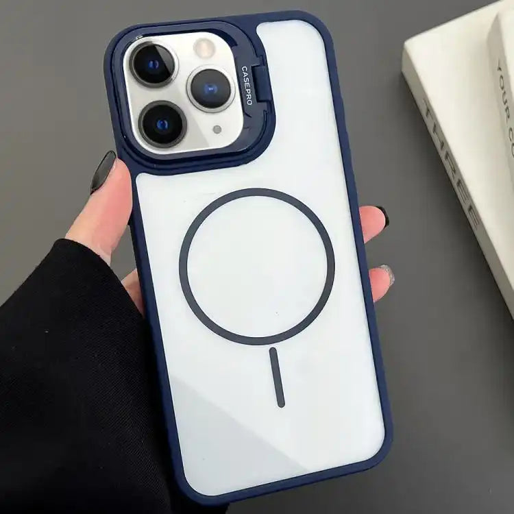 PC Lens Holder MagSafe Magnetic Phone Case