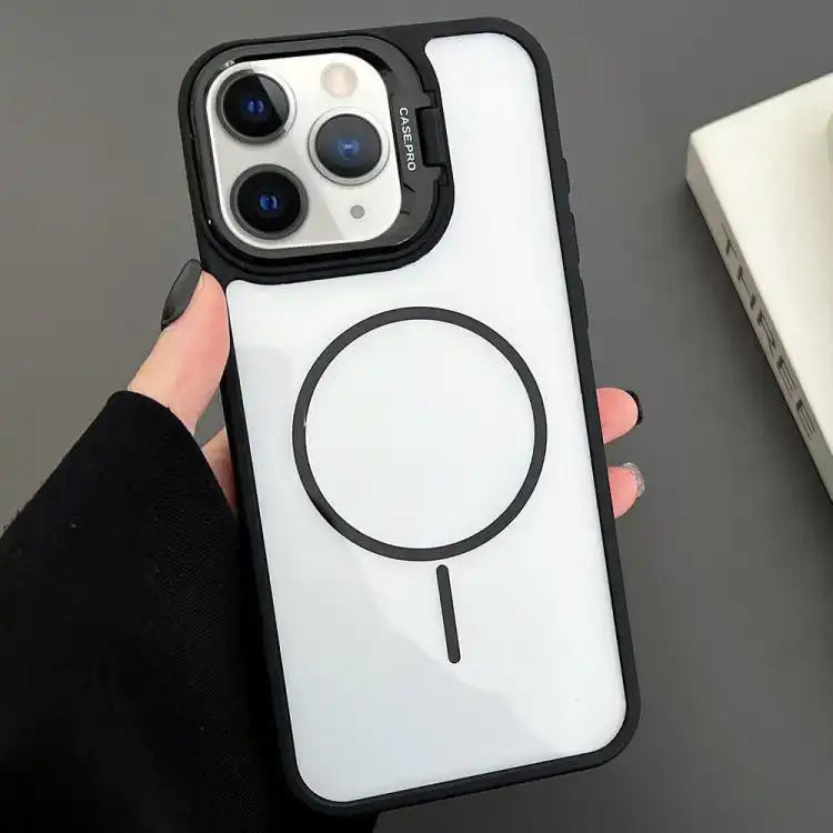 PC Lens Holder MagSafe Magnetic Phone Case