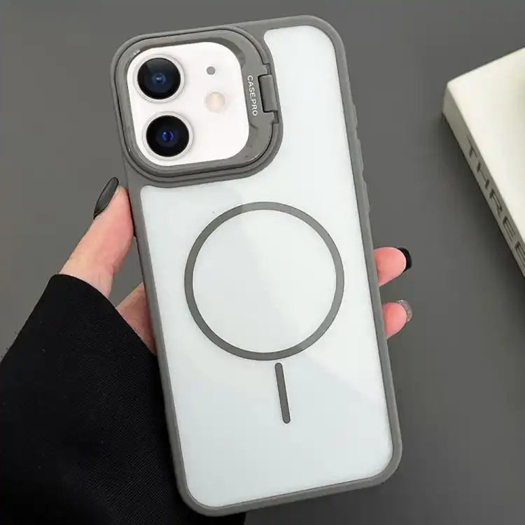 PC Lens Holder MagSafe Magnetic Phone Case