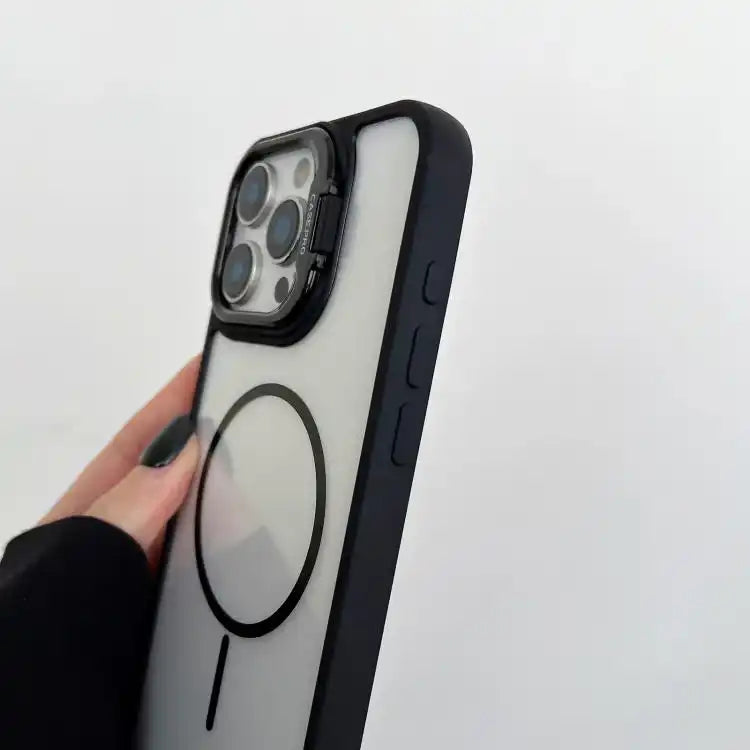 PC Lens Holder MagSafe Magnetic Phone Case