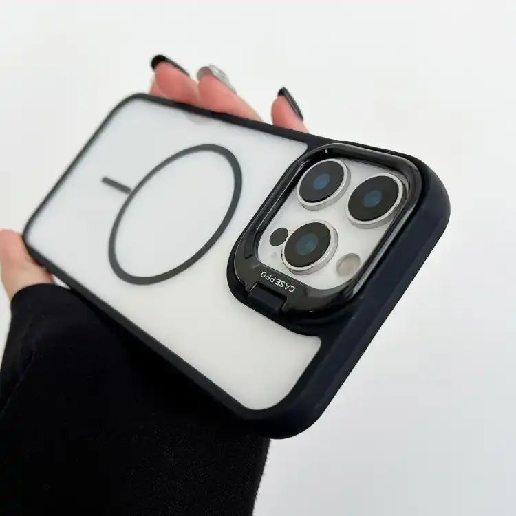 PC Lens Holder MagSafe Magnetic Phone Case