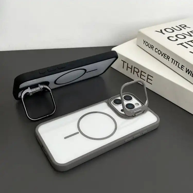 PC Lens Holder MagSafe Magnetic Phone Case