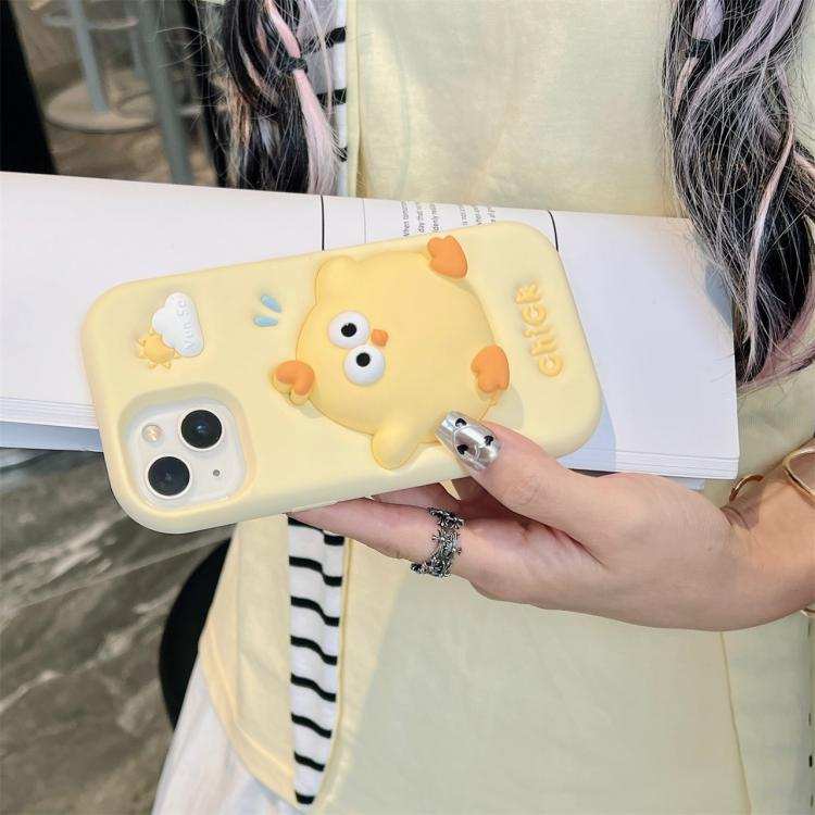 Pressable Chick Silicone Phone Case