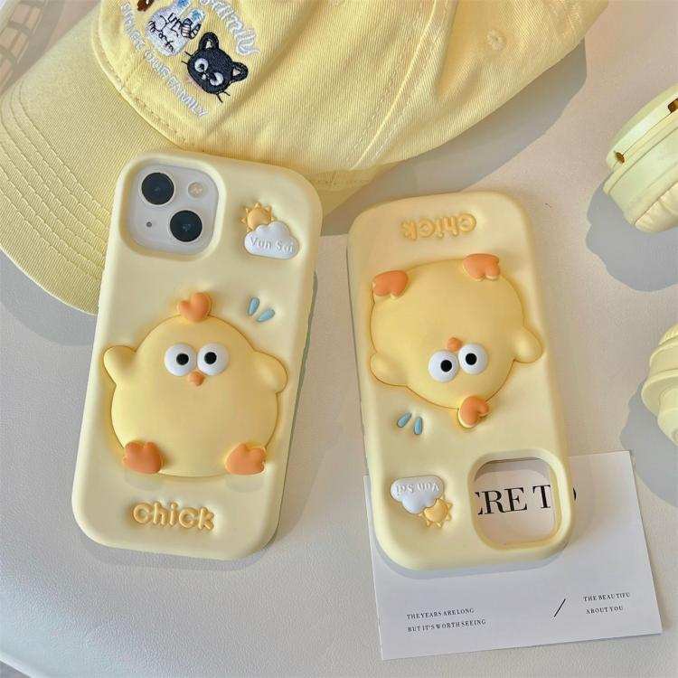 Pressable Chick Silicone Phone Case
