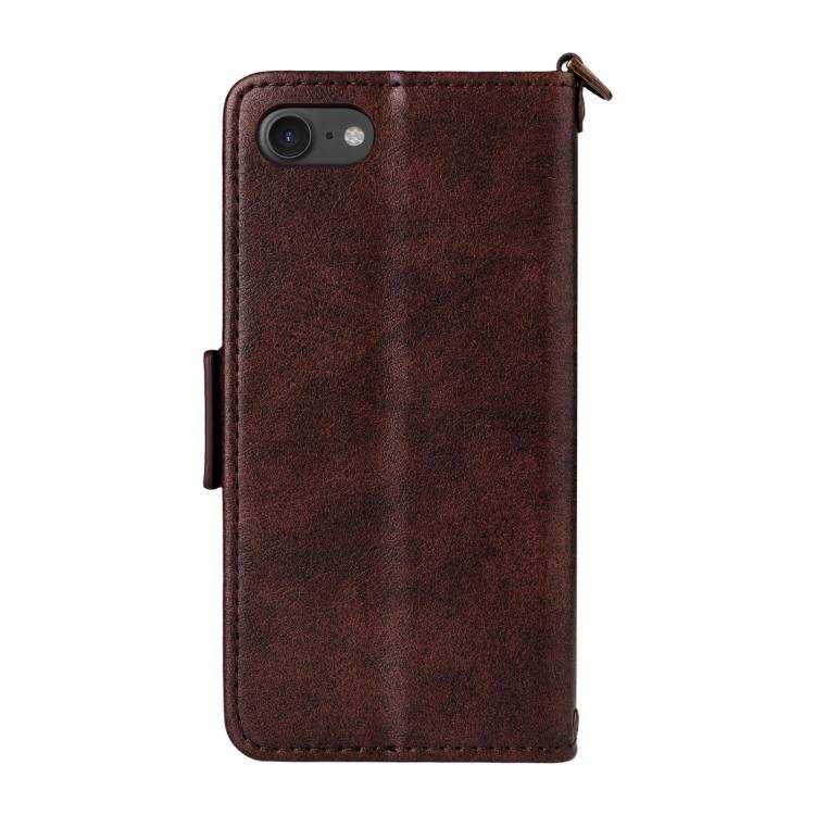 Multi-card Slots Crossbody Cowhide Leather Phone Case