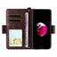 Multi-card Slots Crossbody Cowhide Leather Phone Case
