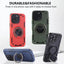 Three-core Mecha 360 Degree Rotation Magnetic Holder Phone Case