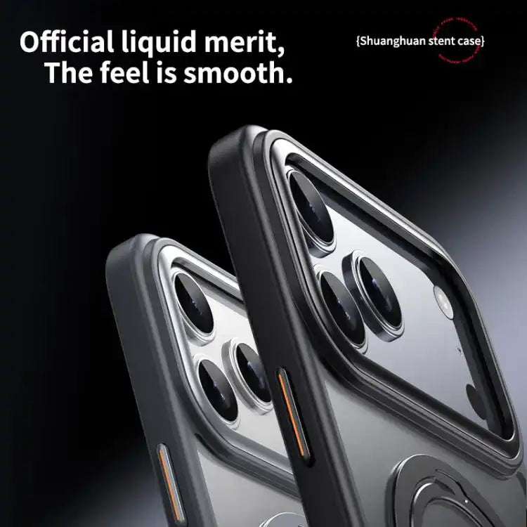 Double Ring MagSafe Magnetic Holder Phone Case