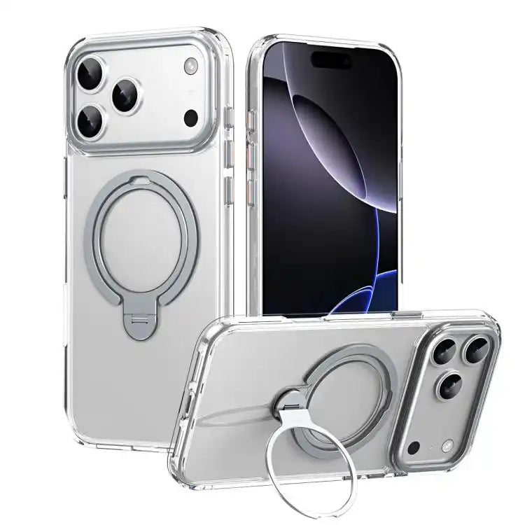 Double Ring MagSafe Magnetic Holder Phone Case