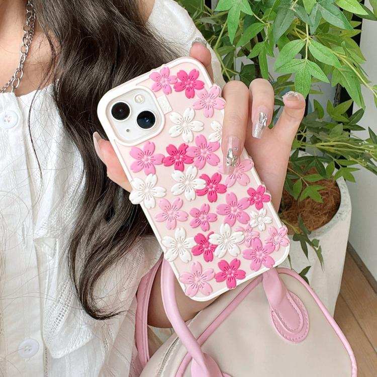 Cherry Blossoms Silicone Phone Case