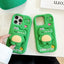 Cartoon 3D Love Crocodile Holder Silicone Phone Case