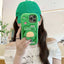 Cartoon 3D Love Crocodile Holder Silicone Phone Case