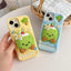 Cartoon 3D Coconut Holder Silicone Phone Case