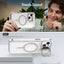Bright Color Clear MagSafe Lens Frame Holder Phone Case