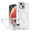 Bright Color Clear MagSafe Lens Frame Holder Phone Case