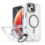 Bright Color Clear MagSafe Lens Frame Holder Phone Case