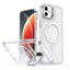 Bright Color Clear MagSafe Lens Frame Holder Phone Case
