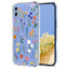 Flower Pattern Painted TPU Phone Case