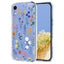 Flower Pattern Painted TPU Phone Case