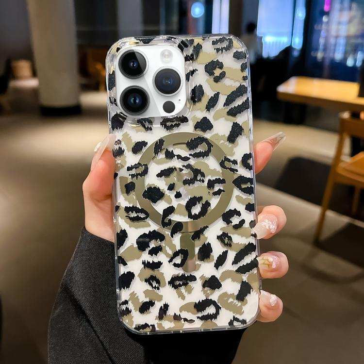 Leopard MagSafe Dual-side Laminating IMD Phone Case