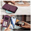 Butterfly Love Flower Multi-card Zipper Wallet Leather Phone Case