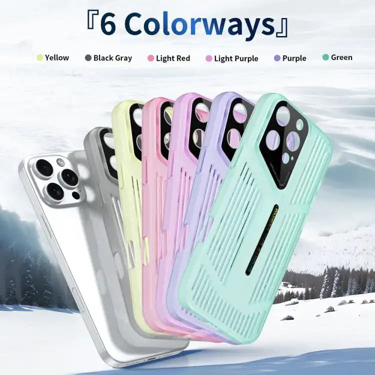 Cooling Frosted Translucent Hollow Heat Dissipation Phone Case