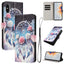 Color Drawing Pattern Leather Phone Case