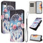 Color Drawing Pattern Leather Phone Case