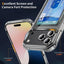 Crystal Clear Card Slot PC Hybrid TPU Phone Case