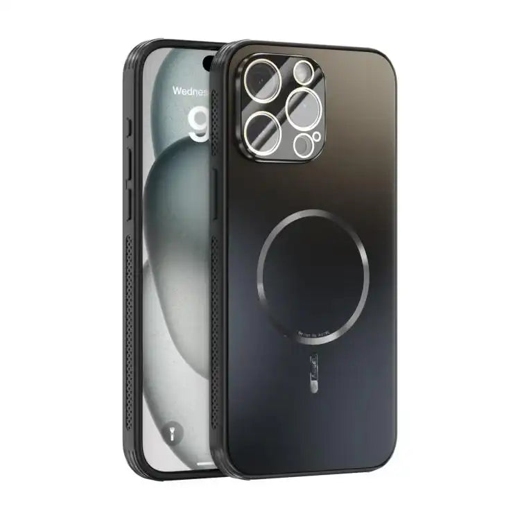 ABEEL Heat Dissipation Frosted MagSafe Phone Case with Lens Film