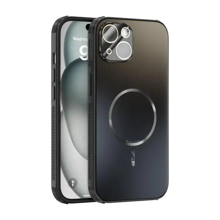 ABEEL Heat Dissipation Frosted MagSafe Phone Case with Lens Film