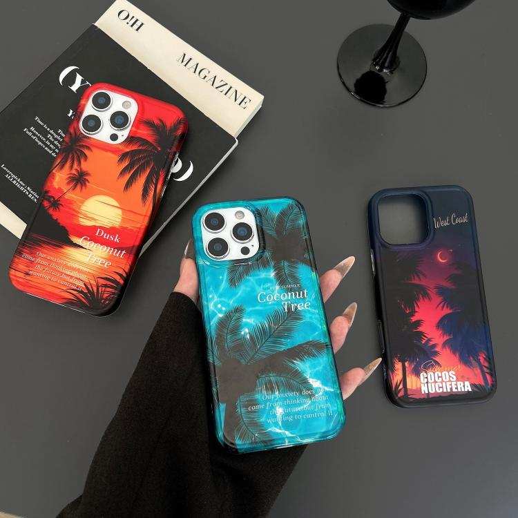 Coconut Tree Double-sided lamination TPU Phone Case