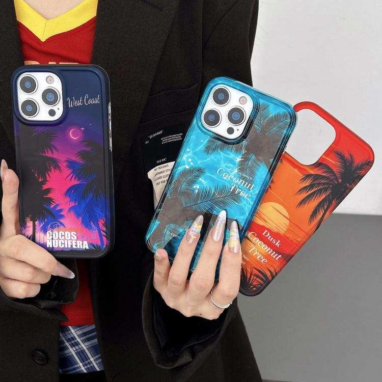 Coconut Tree Double-sided lamination TPU Phone Case