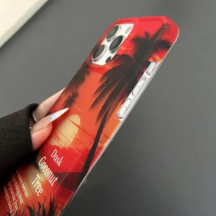 Coconut Tree Double-sided lamination TPU Phone Case