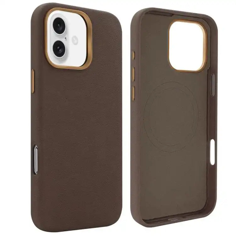 VIETAO Suede MagSafe PU Leather Phone Case