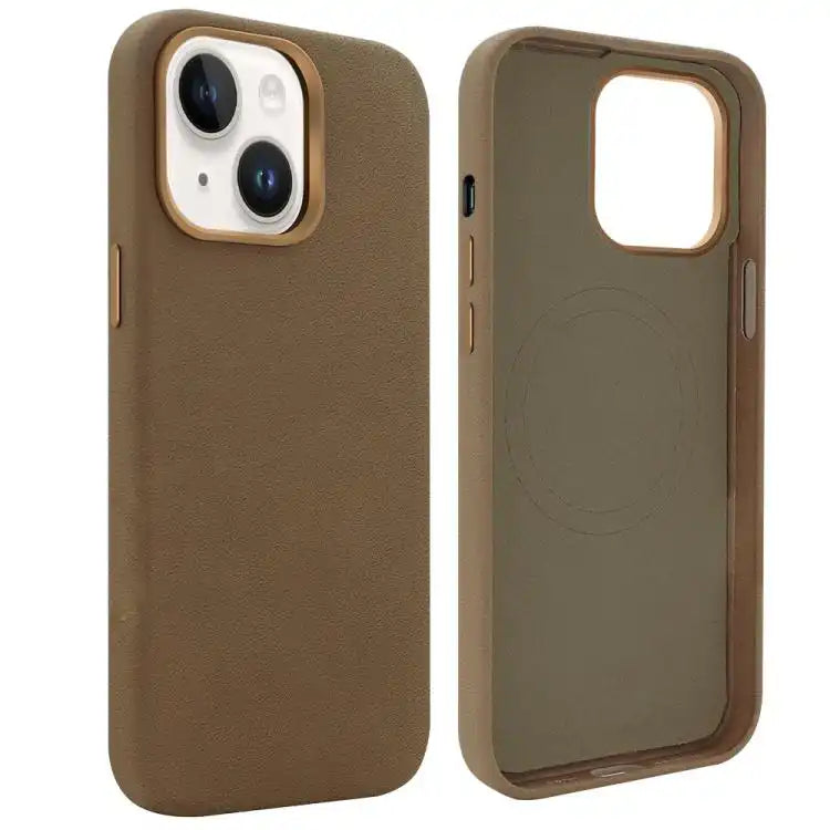 VIETAO Suede MagSafe PU Leather Phone Case