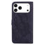 Retro Skin Feel Butterflies Embossing Horizontal Flip Leather Phone Case