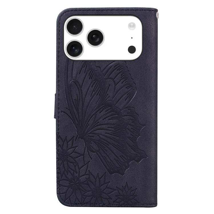 Retro Skin Feel Butterflies Embossing Horizontal Flip Leather Phone Case