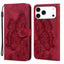 Retro Skin Feel Butterflies Embossing Horizontal Flip Leather Phone Case