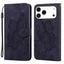 Retro Skin Feel Butterflies Embossing Horizontal Flip Leather Phone Case