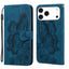 Retro Skin Feel Butterflies Embossing Horizontal Flip Leather Phone Case