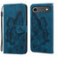Retro Skin Feel Butterflies Embossing Horizontal Flip Leather Phone Case