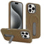 VIETAO Suede MagSafe PU Leather Phone Case with Holder