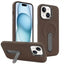 VIETAO Suede MagSafe PU Leather Phone Case with Holder