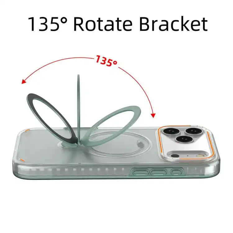 Colorful 2 in 1 MagSafe Ring Holder Phone Case