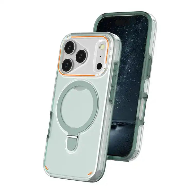 Colorful 2 in 1 MagSafe Ring Holder Phone Case