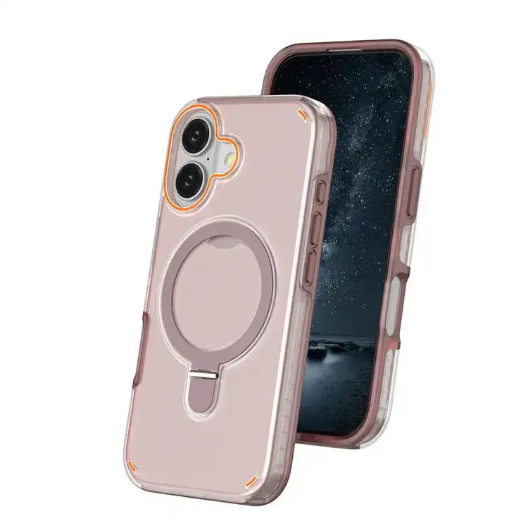 Colorful 2 in 1 MagSafe Ring Holder Phone Case